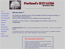 Tablet Screenshot of aids.findmoore.net
